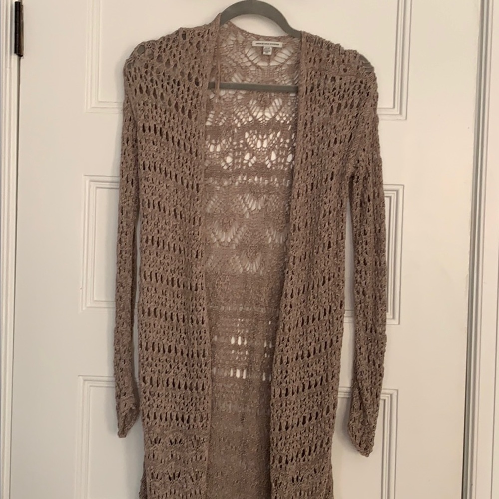 Knit cardigan